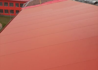 Střecha - škola Rudná